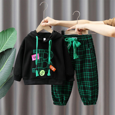 Dječji set s vezicama i kapuljačom