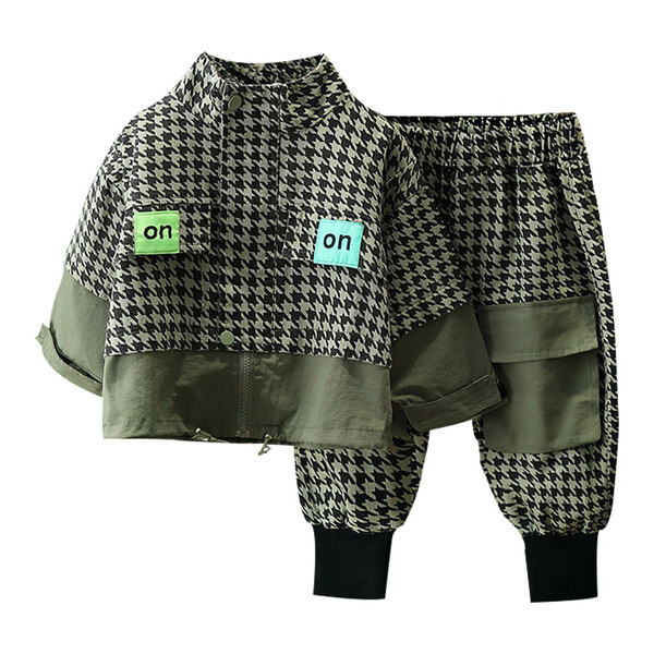 Dječji set s patentnim zatvaračem i vezicama