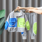 Vaikiškas rinkinys su užtrauktuku ir kišene