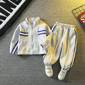 Trenirka s patentnim zatvaračem, komplet hlača i jakne za dječake