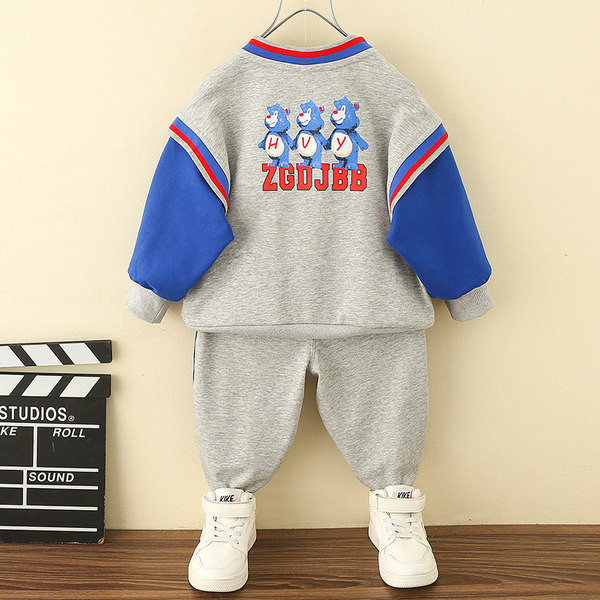 Set sport casual din doua piese pentru baieti