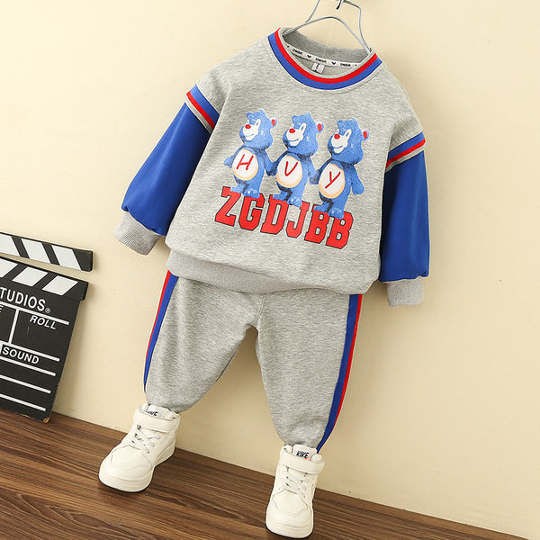 Set sport casual din doua piese pentru baieti