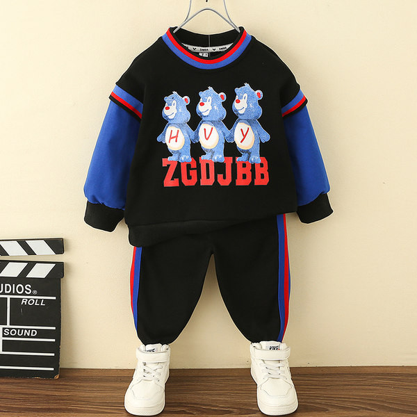 Set sport casual din doua piese pentru baieti