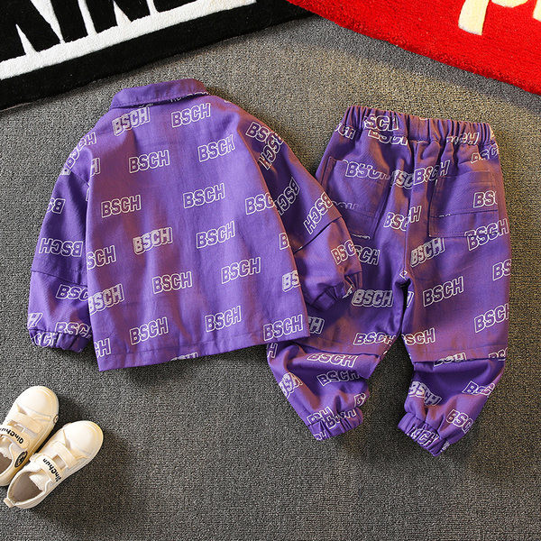 Dječji set s natpisom i džepom