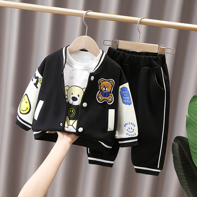 Dječji ležerni trodijelni set za dječake