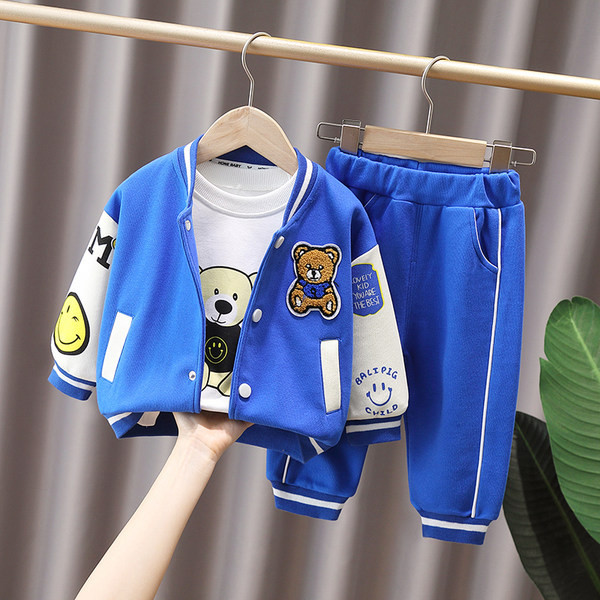 Dječji ležerni trodijelni set za dječake