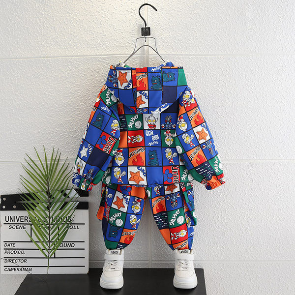 Novi dječji model za dječake s printom u dva dijela