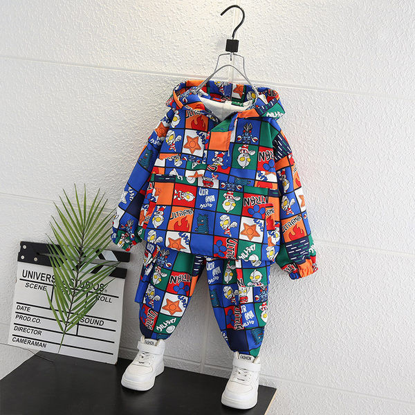 Novi dječji model za dječake s printom u dva dijela