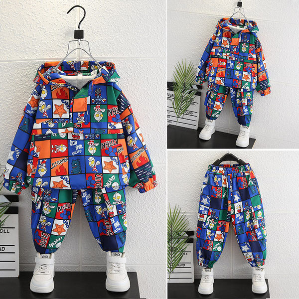 Novi dječji model za dječake s printom u dva dijela