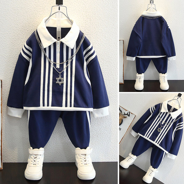 Novi ležerni dvodijelni komplet - bluza sa kragnom i hlače