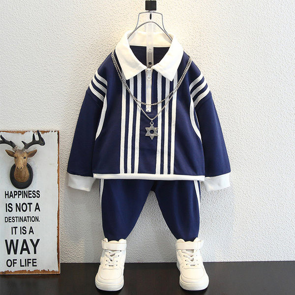 Novi ležerni dvodijelni komplet - bluza sa kragnom i hlače