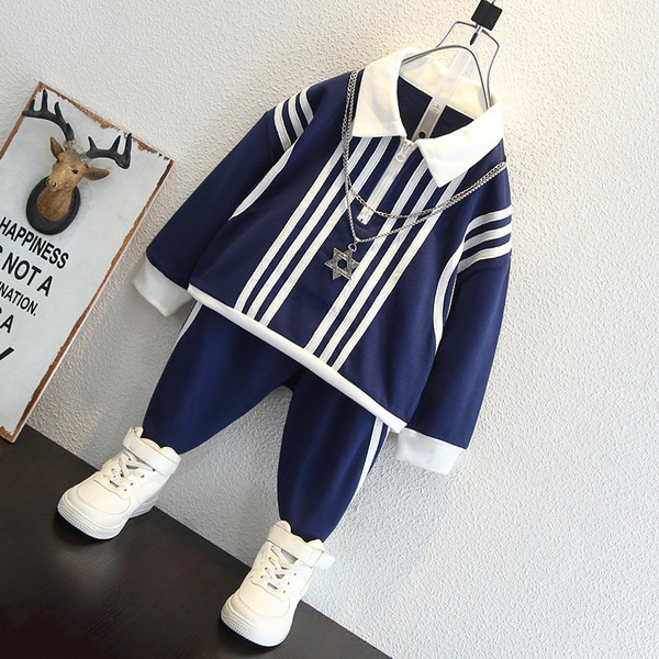 Novi ležerni dvodijelni komplet - bluza sa kragnom i hlače