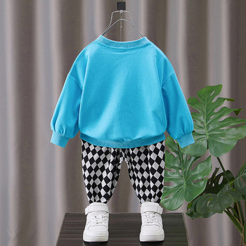 Детски комплект от две части панталон и блуза със 3D-ефект