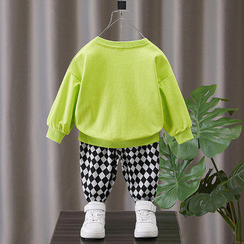 Детски комплект от две части панталон и блуза със 3D-ефект