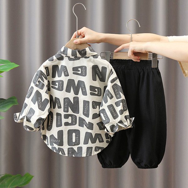 Kétrészes gyerekkészlet - ing és nadrág