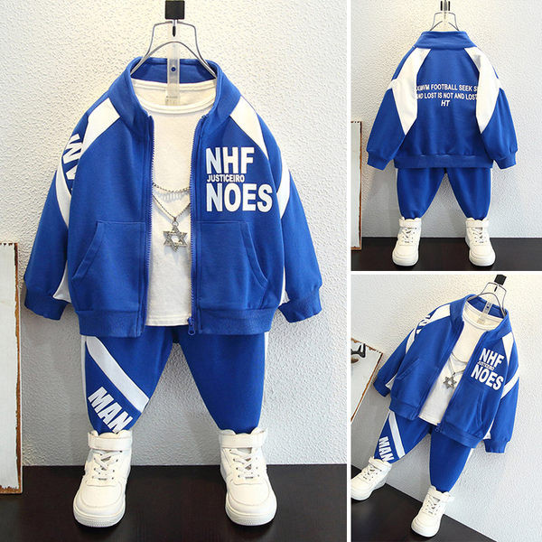 Dječji trodijelni sportski komplet sa sweatshirt bluzom i hlačama