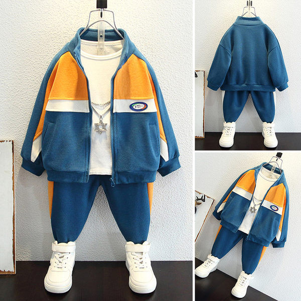 Vaikiškas dviejų dalių užtrauktuku rinkinys berniukams