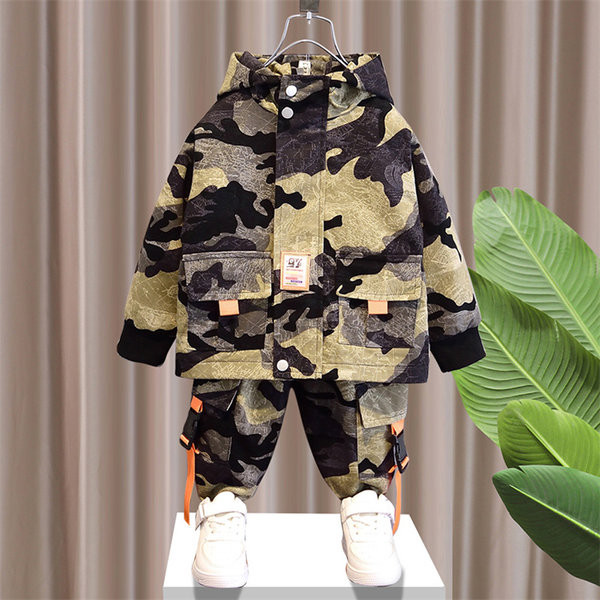 Dječji dvodijelni komplet - kaput s hlačama