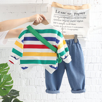 Детски комплект от две части блуза с панталон 