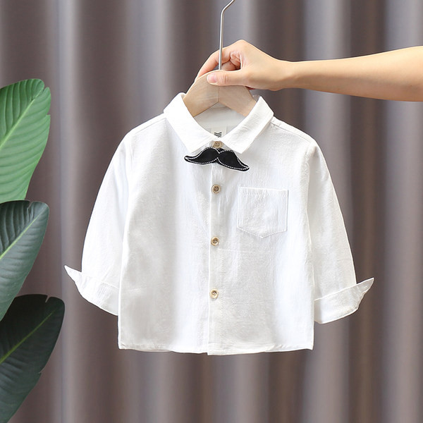 Stílusos háromrészes szett - nadrág, ing és mellény mintás fiúknak