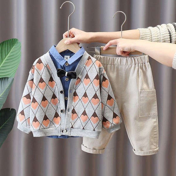 Ležerni trodijelni set za dječake