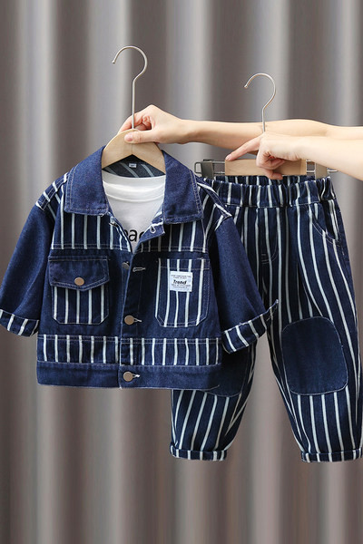 Dvodijelni traper set za dječake