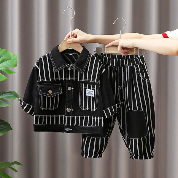 Dvodijelni traper set za dječake