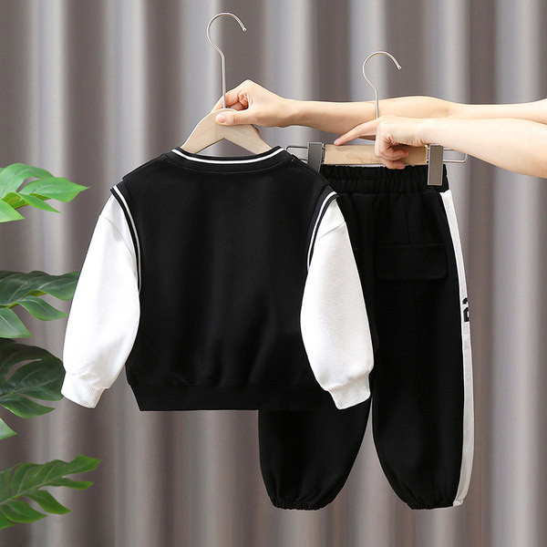 Vaikiškas rudeninis dviejų dalių rinkinys berniukams