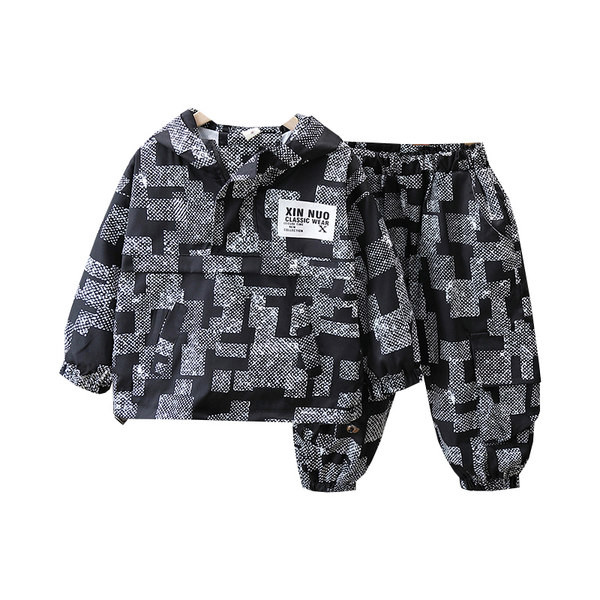 Paprastas dviejų dalių rinkinys berniukui