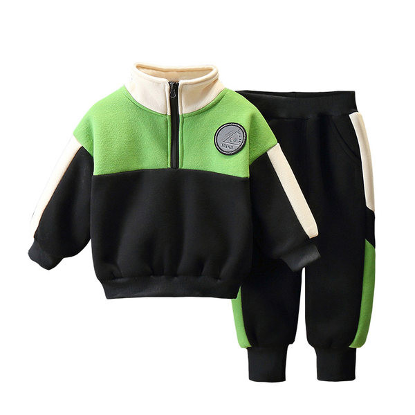 Berniukų sportinių kelnių ir striukės rinkinys su užtrauktuku