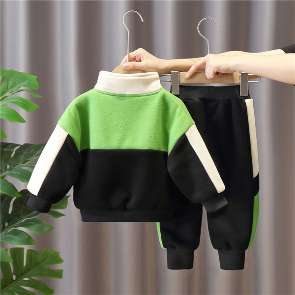 Berniukų sportinių kelnių ir striukės rinkinys su užtrauktuku