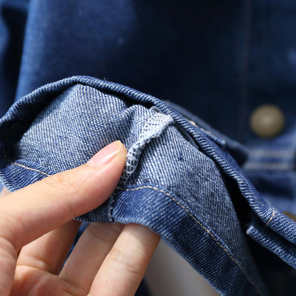 Vaikiškas džinsinis dviejų dalių rinkinys berniukams