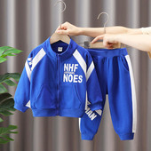 Berniukų sportinių kelnių ir striukės rinkinys su užtrauktuku