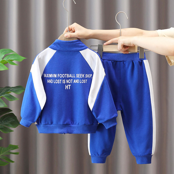 Berniukų sportinių kelnių ir striukės rinkinys su užtrauktuku