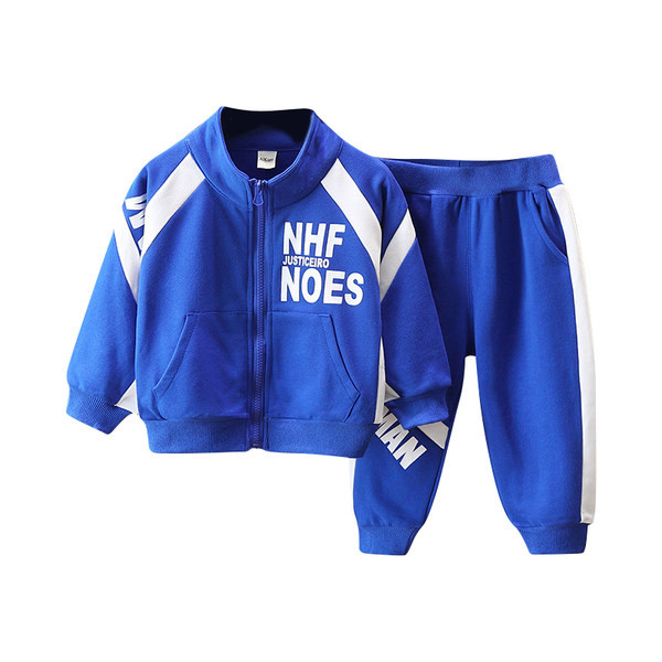 Berniukų sportinių kelnių ir striukės rinkinys su užtrauktuku