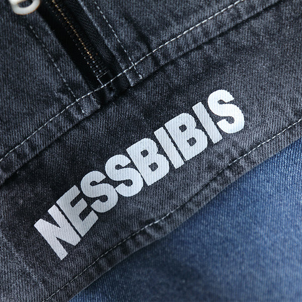 Dječji dvodijelni traper set s natpisom