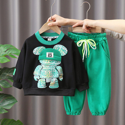 Komplet hlača i bluze na vezanje za dječake