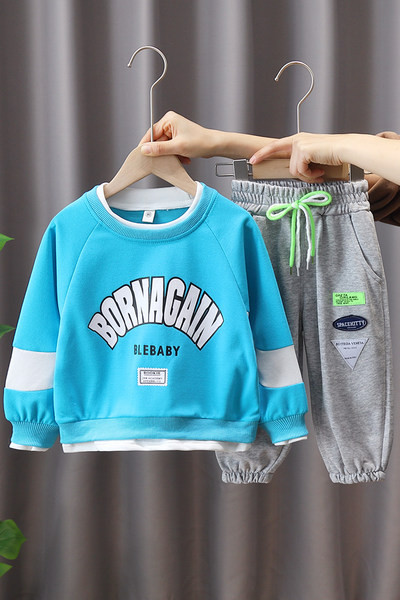 Set copii din doua piese cu sireturi