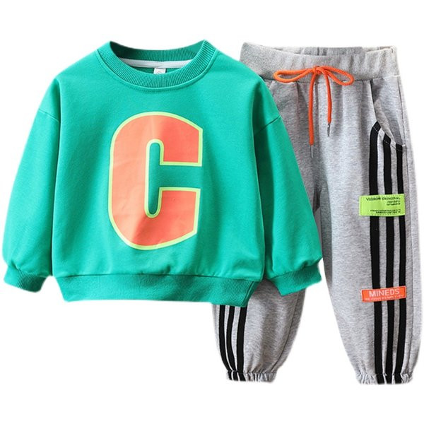 Dječji dvodijelni sportski komplet - hlače na vezice i bluza