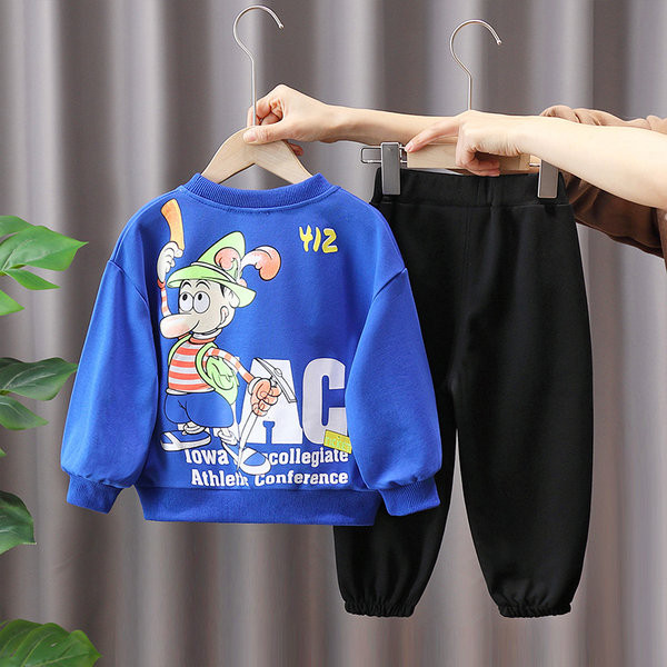 Dječji dvodijelni sportski komplet - hlače na vezice i bluza