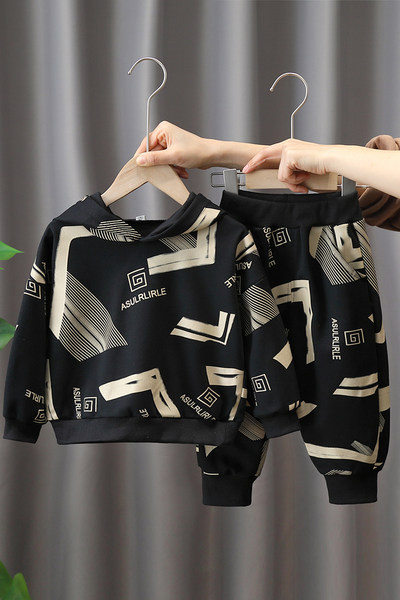 Ležerni set s printom za dječake