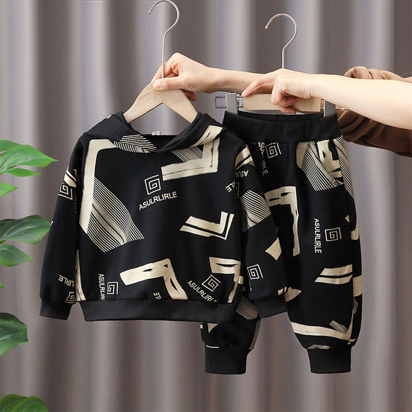 Ležerni set s printom za dječake