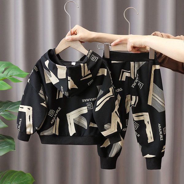 Ležerni set s printom za dječake