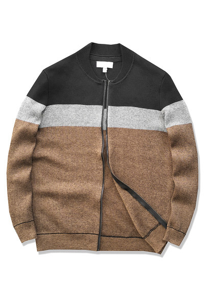 Įprasta vyriška liemenė su užtrauktuku