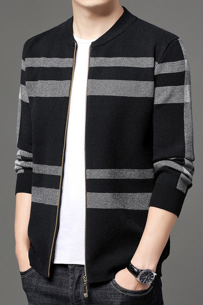 Vesta pentru barbati cu fermoar