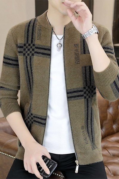 Vesta pentru barbati cu fermoar