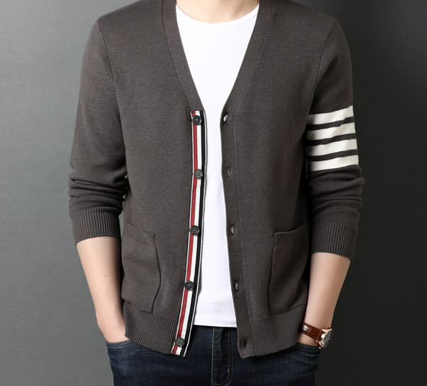 Cardigan casual pentru barbati in trei culori