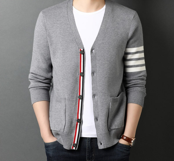 Cardigan casual pentru barbati in trei culori