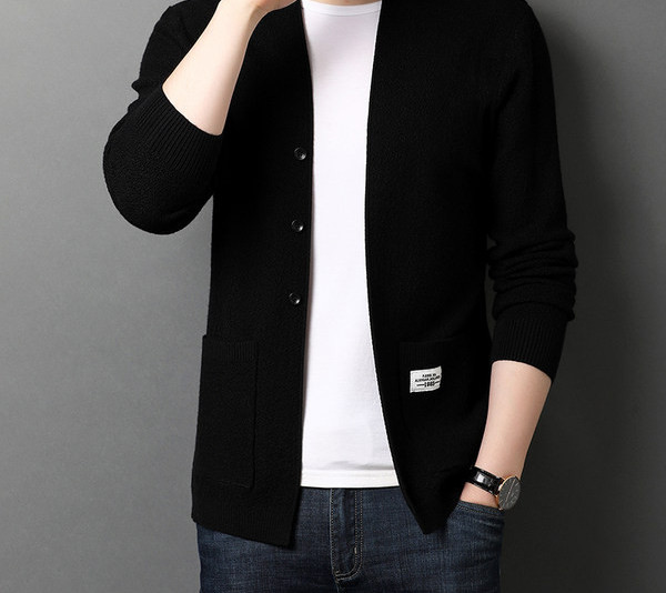 Dviejų spalvų laisvalaikio vyriška liemenė su kišene