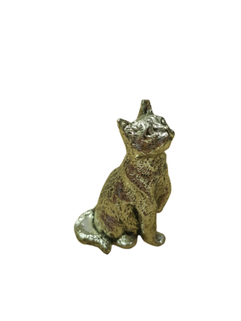 Статуетка Ahelos, Коте, Метално, 5 см
